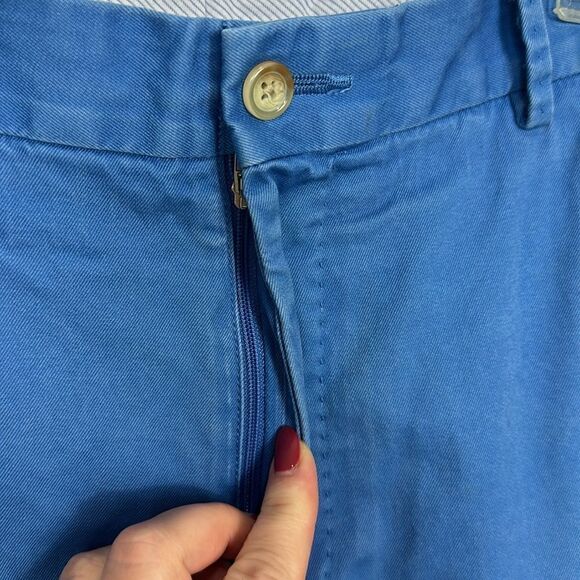 Peter Millar Cotton Salem Performance Classic Fit Short In Windsor Blue Size 34 - Picture 3 of 10